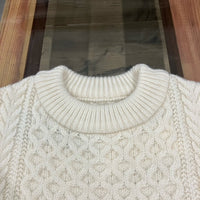 Yonetomi  / REBORN WOOL ARAN KNIT P/O
