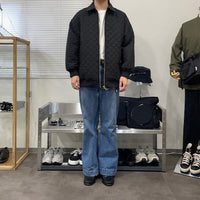 UNIVERSAL OVERALL/ DIAQUILT ZIP BLOUSON