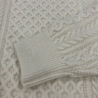 Yonetomi  / REBORN WOOL ARAN KNIT P/O