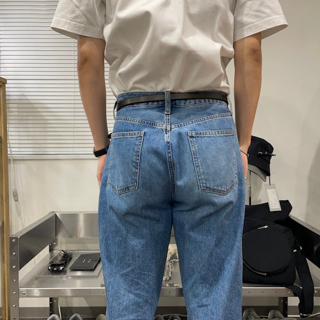 Riprap / PASS THROUGH BELT NARROW (BRITISH SADDLE) DK BROWN