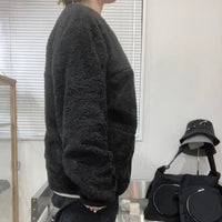 Healthknit  / Sherpa Fleece henry neck