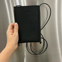 FUJIKINKO / LEATHER SACOCHE - TWIST 70