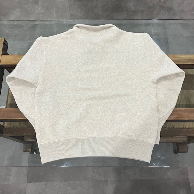 AGSPALDING&amp;BROS / HALF ZIP TRAINING SHIRTS NATURAL