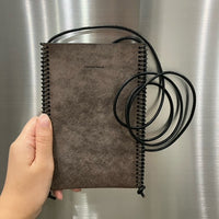 FUJIKINKO / LEATHER SACOCHE - TWIST 70