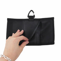 PACKING/ COMPACT WALLET MAT BLACK