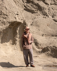 NOROLL / UNEVENNESS L/S TEE STONEGREY