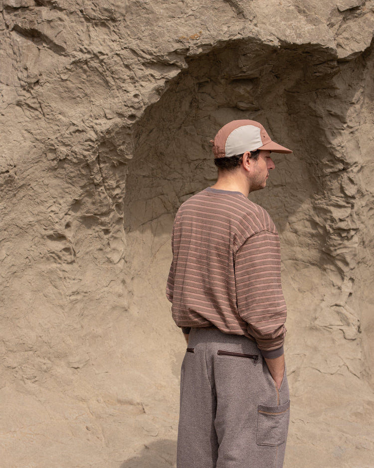 NOROLL / UNEVENNESS L/S TEE STONEGREY