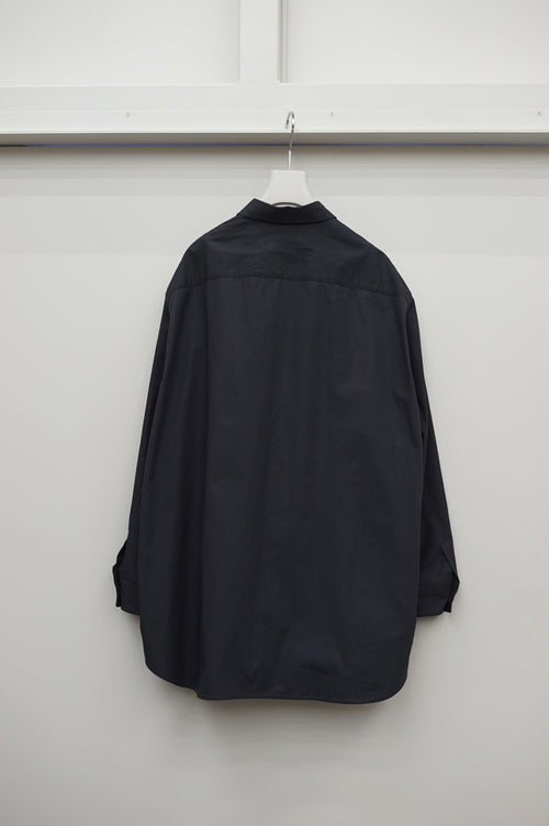 nonnotte Oversized Shirt N-26A-006 Obsidian
