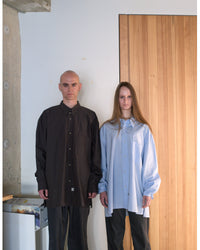 Marvine Pontiak Shirt Makers MPSM-1914S Tab Collar L/S SH Navy Mini CH