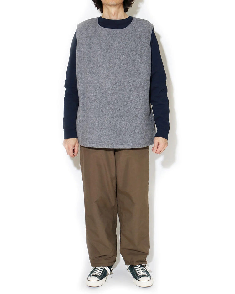 BURLAP OUTFITTER  SLEEVELESS VEST BLACK