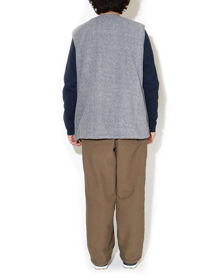 BURLAP OUTFITTER  SLEEVELESS VEST BLACK