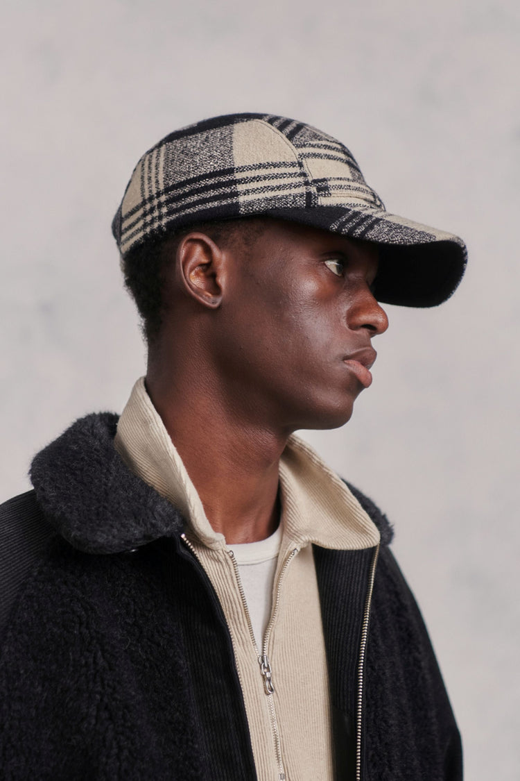 OLD JOE BRAND   QUATER ZIP SILK NEP RIBED SHIRTS FOG