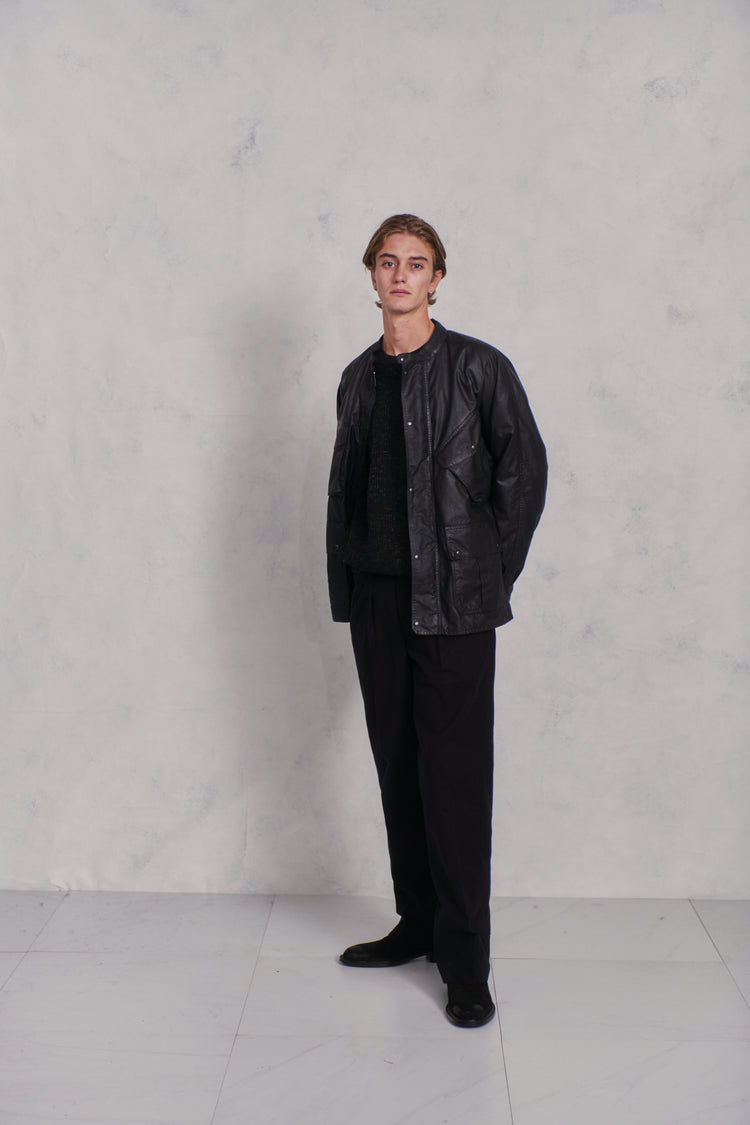 OLD JOE BRAND   PATINA WAXED-CLOTH HUSKY JACKET