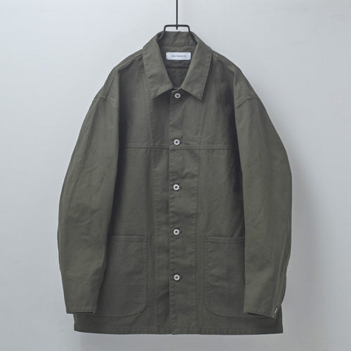 PERS PROJECTS ARON COVERALL GERMAN CANVAS OLIVE