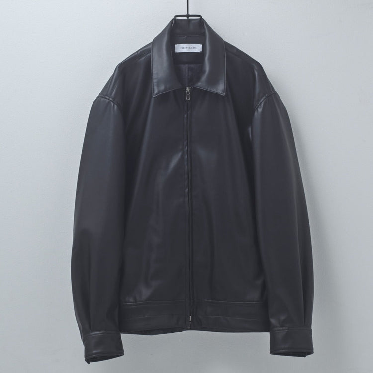 PERS PROJECTS  JENS SHORT BLOUSON vegan leather