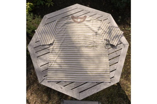 NOROLL UNEVENNESS S/S TEE/GREEN