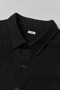 THE DAY BRUSHED COTTON SHIRT BLACK