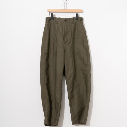 Ordinary fits  JAMES FATIGUE BACK SATIN KHAKI