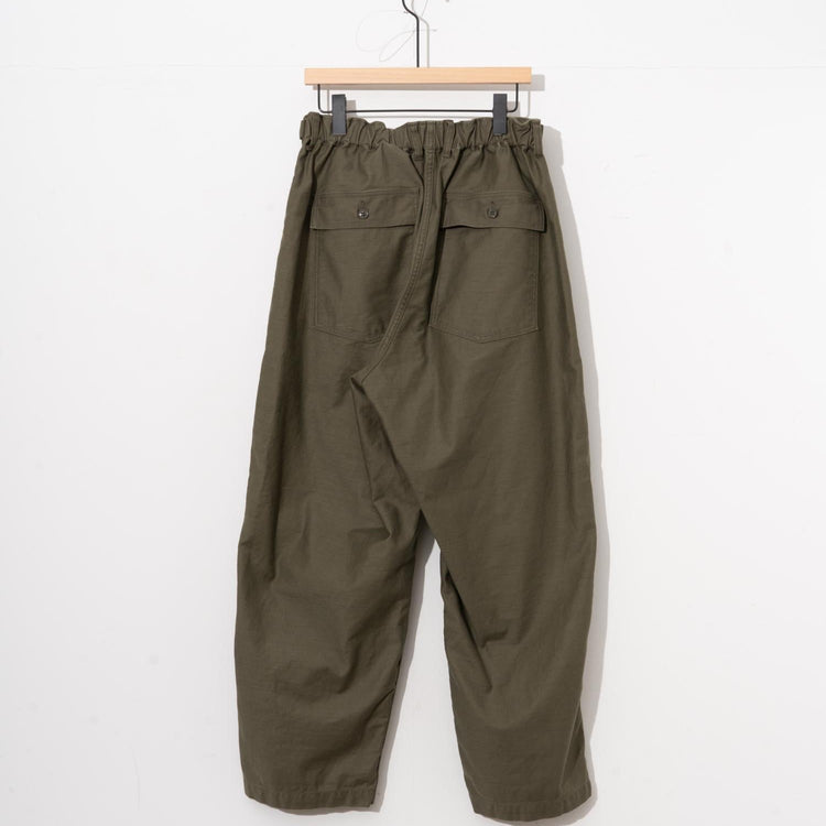 Ordinary fits  JAMES FATIGUE BACK SATIN KHAKI