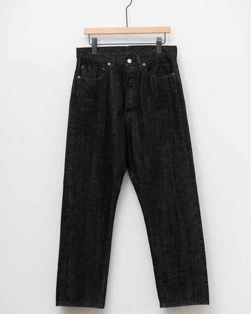 Ordinary fits / 117 TYPE LOOSE / ONE WASH BLK