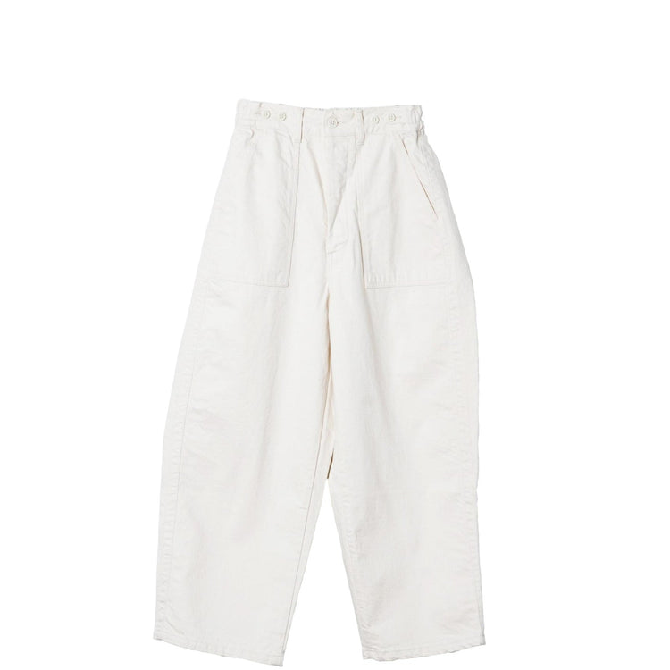 Ordinary fits / JAMES PANTS DENIM WHITE