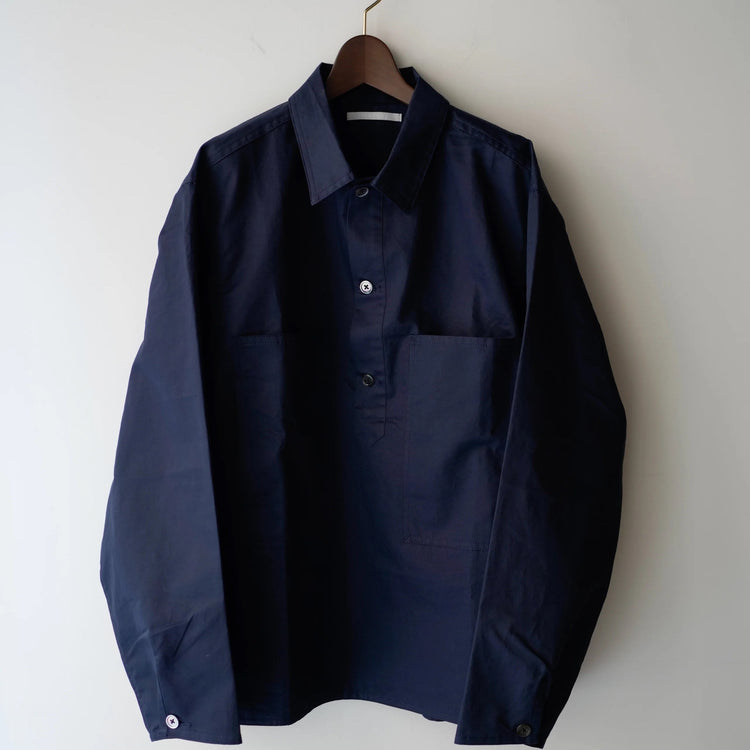 HATSKI / Pullover Work Shirt HTK-24030 NAVY