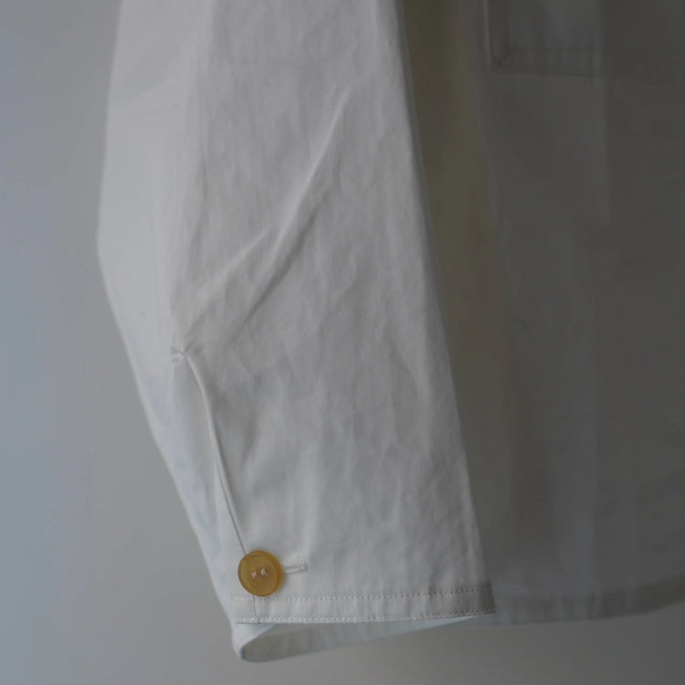 HATSKI / Pullover Work Shirt HTK-24030 WHITE