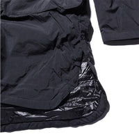 NANGA /NO COLLAR SOFT DOWN COAT(UNISEX)/ノーカラーソフトダウンコート BLACK