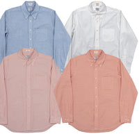WORKERS / Modified BD Shirt ORANGE CHECK