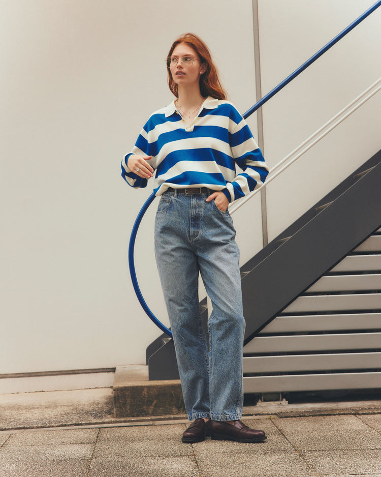 THE SHINZONE / NEW CARROT DENIM PANTS DARK BLUE