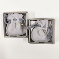 tiinei / 標本イヤリングガラス　-丸-（片耳） にごりライトグリーン