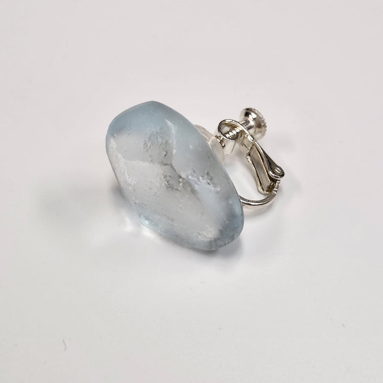 tiinei / 標本イヤリングガラス　-かく-（片耳）