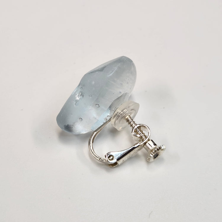 tiinei / 標本イヤリングガラス　-かく-（片耳）