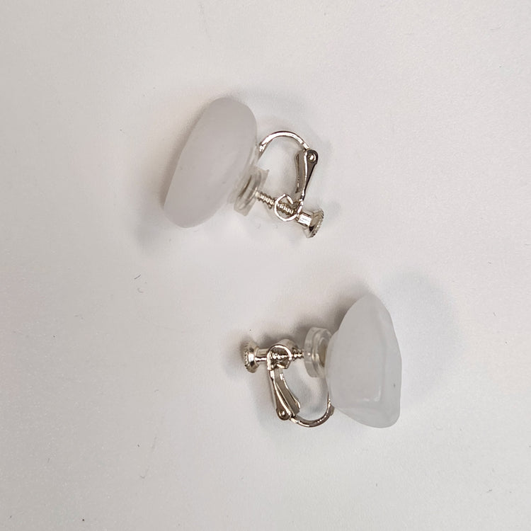 tiinei / 標本イヤリングガラス　-かく-（片耳）