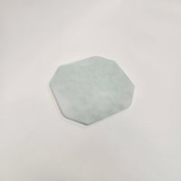 tiinei / 八角プレート 大 にごりライトグリーン