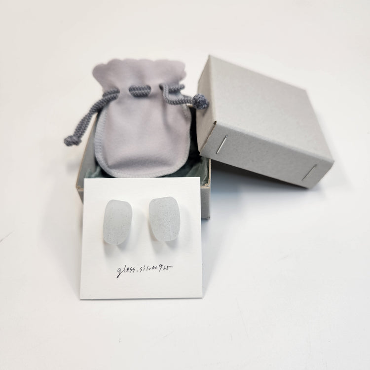 tiinei / 標本箱ピアスガラス・かく