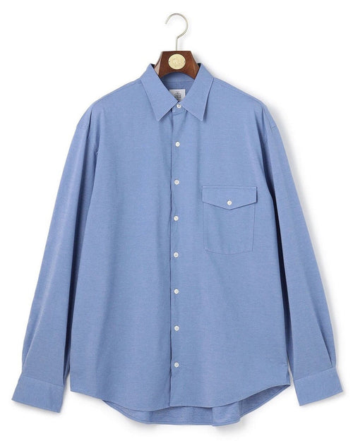 J.PRESS ORIGINALS KANEMASA 46G Jersey Pin Oxford Regular Collar Shirt Japan Made
