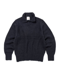 J.PRESS ORIGINALS Saggy Dog Skipper Polo Knit Japan Made KROALW0053 NAVY