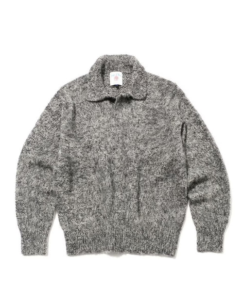 J.PRESS ORIGINALS Saggy Dog Skipper Polo Knit Japan Made KROALW0053 GRAY