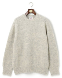 J.PRESS ORIGINALS Shaggy Dog Crew Neck Sweater Japan Made
