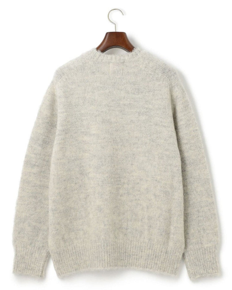 J.PRESS ORIGINALS Shaggy Dog Crew Neck Sweater Japan Made