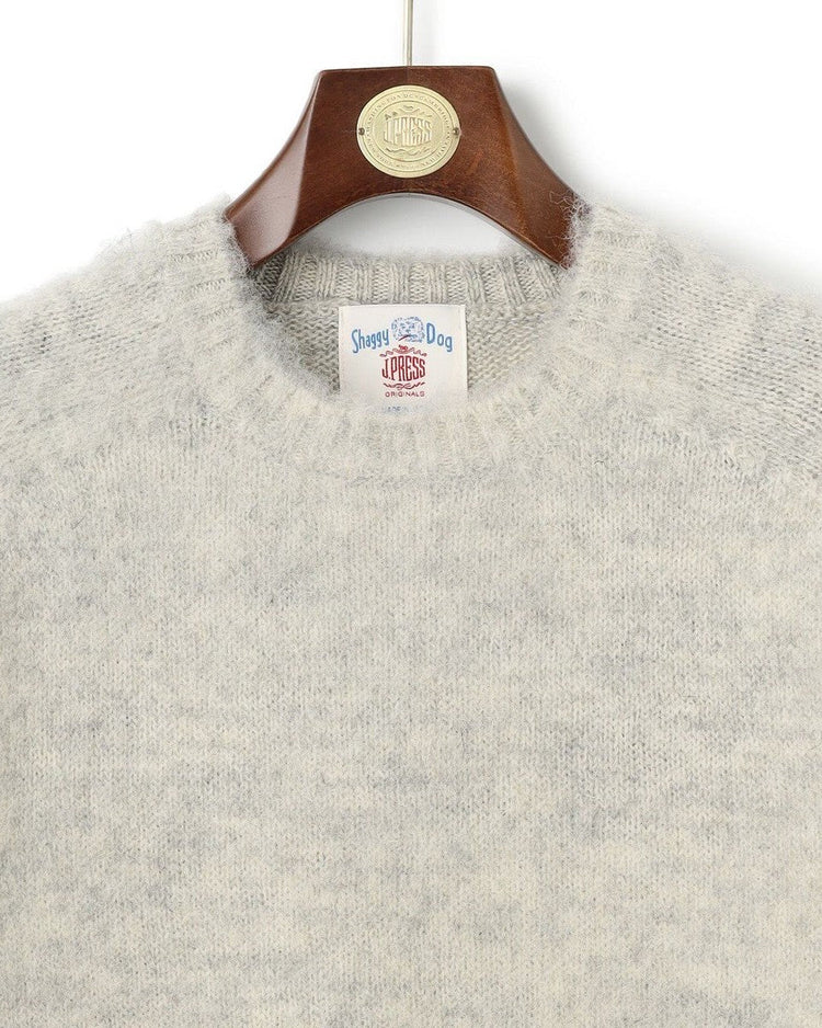 J.PRESS ORIGINALS Shaggy Dog Crew Neck Sweater Japan Made