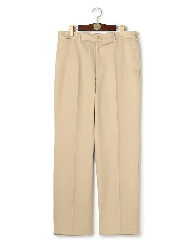J.PRESS ORIGINALS SHIOTA Slight Twist Chino Piped Stem 1 tuck   Japan Made BEIGE