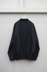 nonnotte Draping Bias Sleeve Blouson N-26A-055 Velvet Navy
