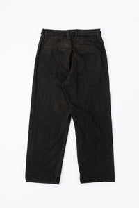 YOKO SAKAMOTO YOKO SAKAMOTO BELTED TROUSERS KAKISHIBU YS-26SS-21