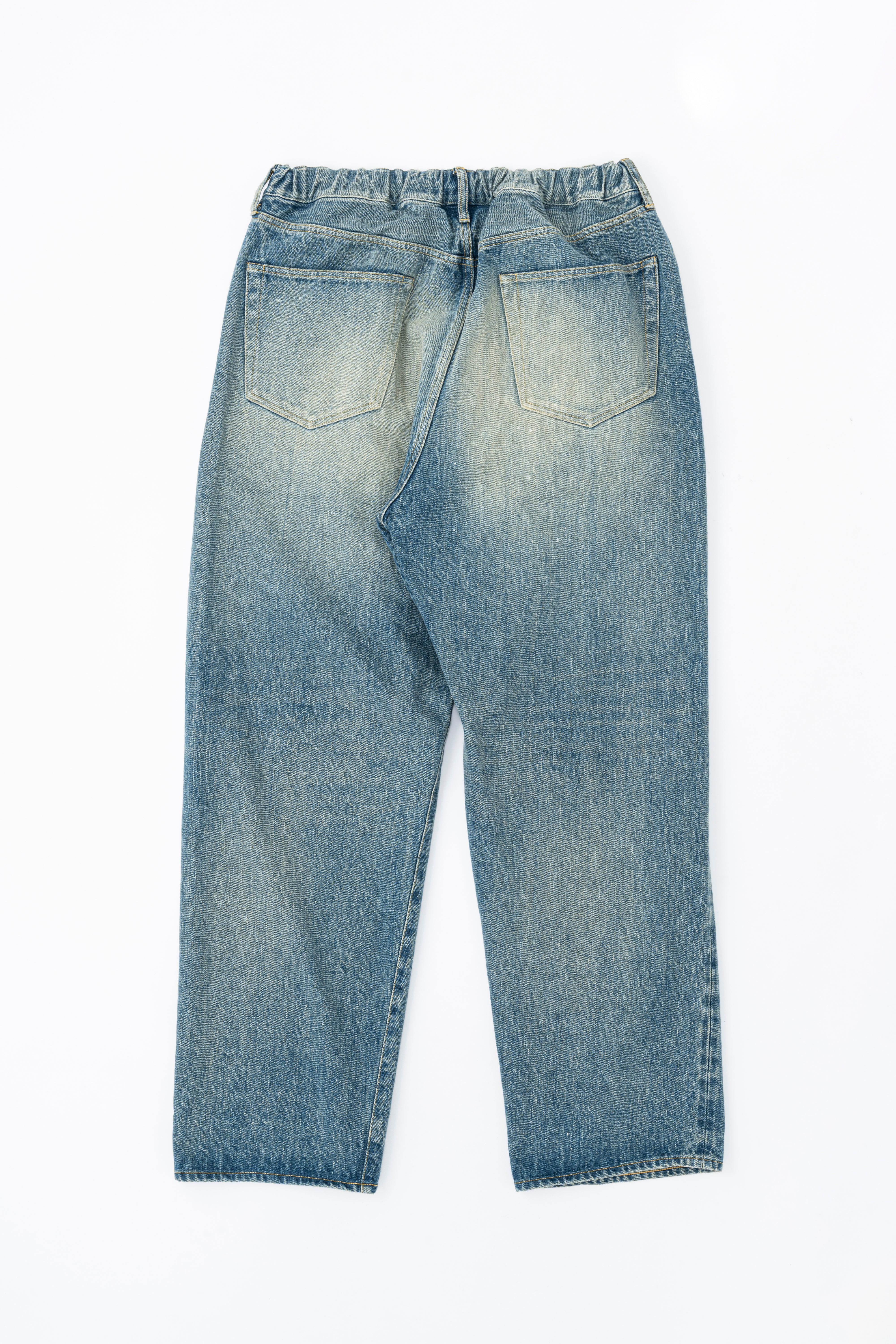 YOKO SAKAMOTO 5 POCKET EASY PANTS Fade Indigo – CASDAY