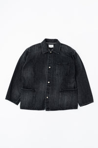 YOKO SAKAMOTO  PLEATS JACKET Fade Black