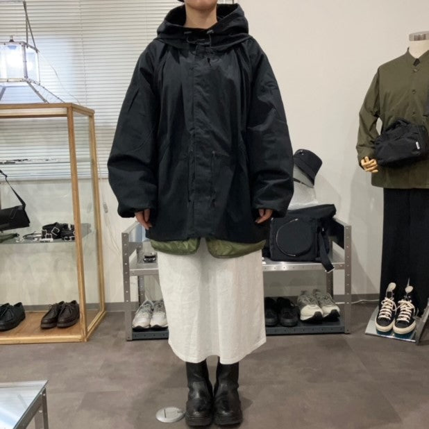 SUNNY SPORTS /MADE IN STANDARD / SASHLAND 90S SHORT SNOW PARKA with dead-stock lining